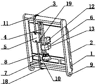 一種防扯背的病床起坐機構