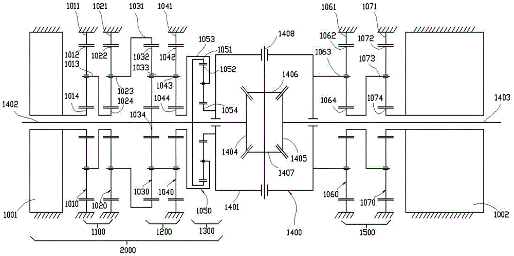 一種帶有轉矩定向分配功能的電動差速器