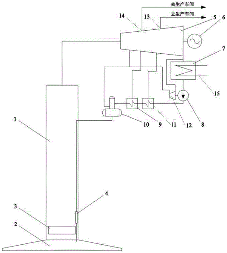 一種干熱巖熱能的大規模采集利用系統
