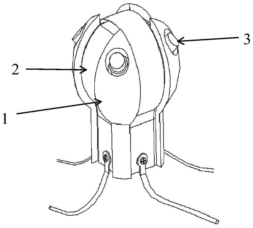 一種具備超聲波和紅外發射功能的小型三維超聲波發射器