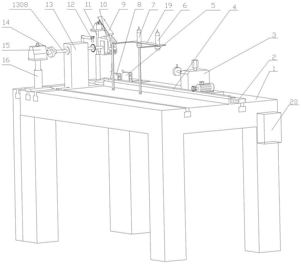 鋼卷尺可靠性試驗(yàn)裝置