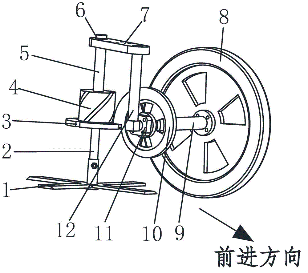 一種適用于標準化農田的株間除草機構