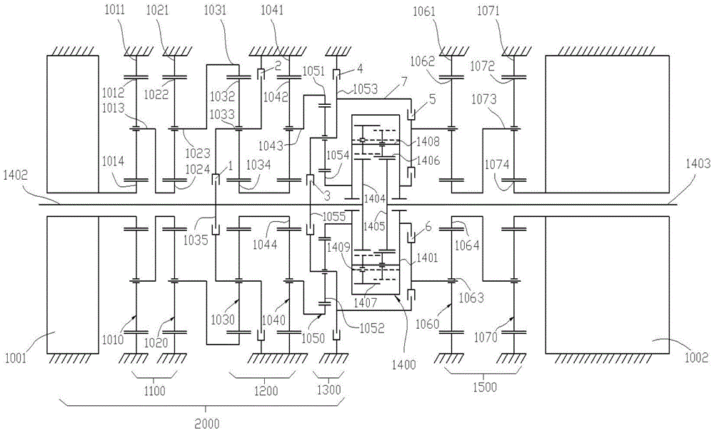 一種帶有轉矩定向分配功能的雙電機耦合驅動橋